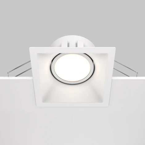 Встраиваемый светильник Dot GU10 1x50Вт Maytoni Technical DL029-2-01W (220V)