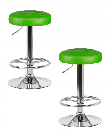 Набор 2 шт табурет барный DOBRIN BRUNO (зелёный)