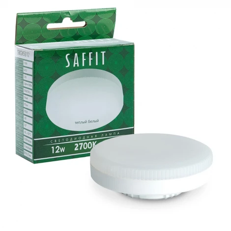 Лампа светодиодная Saffit SBGX5312 55188 GX53 12W 230V 2700K