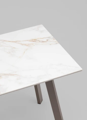 Стол Райли нераскладной 100*70*75 см столешница МДФ керамика Carla Larkin глянец Stool Group УТ000042287