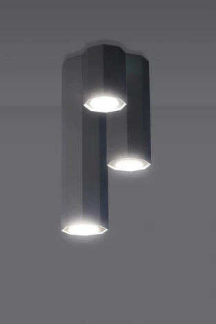 Накладной точечный светильник Lampex Okta 745/20 BIA