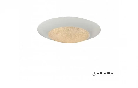 Потолочный светильник круглый iLedex Plain 6146/24W WH (220V, пульт управления, круглые)