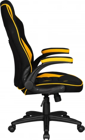 Кресло игровое DOBRIN RICK (черно-желтый)