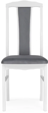 Деревянный стул Woodville Гроджин серый / белый 528932