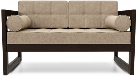 Диван Arsko прямой Сега М венге рогожка бежевая