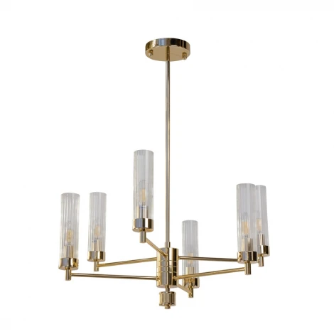 Подвесная люстра на штанге AM Group INDIGO INDIGO SP6 FGD (220V)