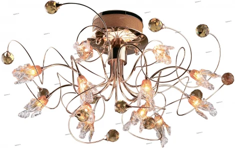 Потолочная люстра Odeon Light Amber 1458/12