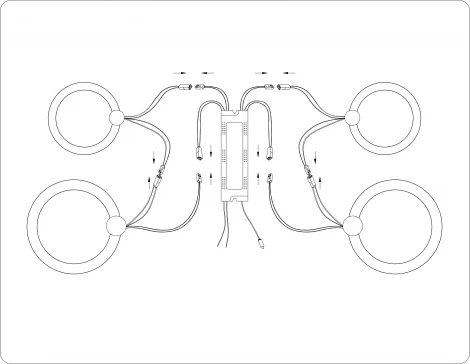 Потолочная люстра светодиодная с пультом Ambrella Original FA3811 (регулировка яркости, 220V, кольцо)