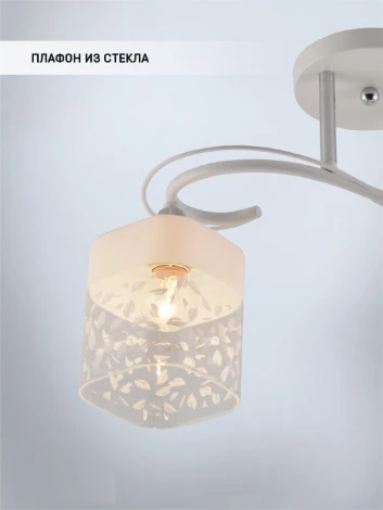 Потолочная люстра Seven Fires Merin SF3373/2C-WT-CR-WT