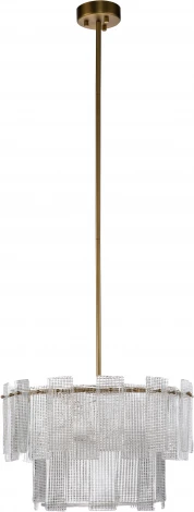 Люстра потолочная на штанге Inverno V000058 (12013/6R Brass) (220V)