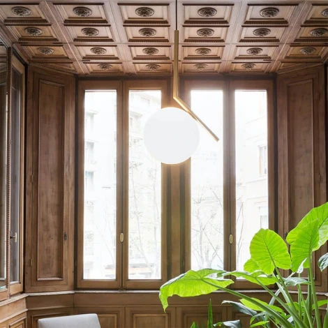 Подвесной светильник L'Arte Luce Lights L25761.86 (220V, на проводе, шар)