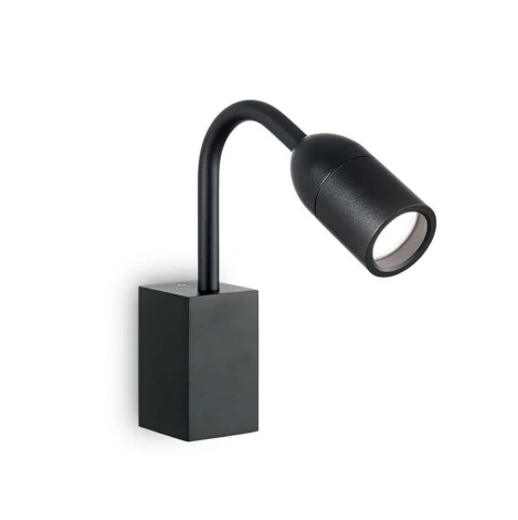 Настенный светильник уличный Ideal Lux Loop AP1 Nero