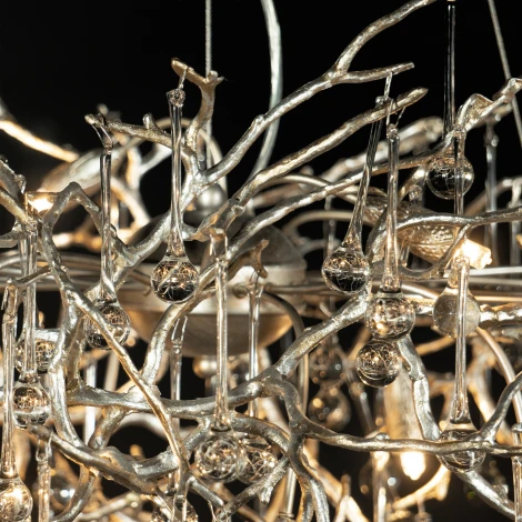 Подвесная люстра Loft IT Bijout 10067/1800 SG (220V, на тросе, ветки)
