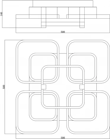 Потолочная люстра Moderli Gloria V1020-CL