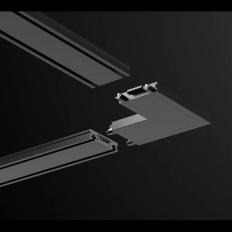 Соединитель с токопроводом "L" для низковольтного шинопровода Novotech Smal 135205 SHINO IP20 48V