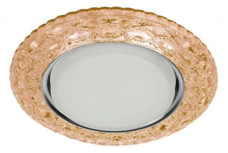 Встраиваемый точечный светильник Эра DK LD24 CHP/WH