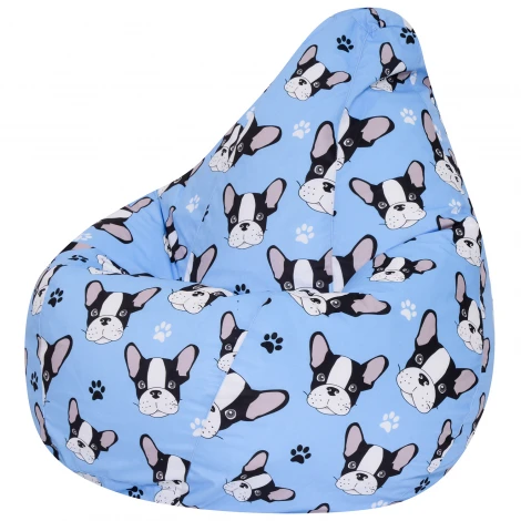 Кресло мешок Dreambag Груша Французский Бульдог (XL, Классический) 5031721