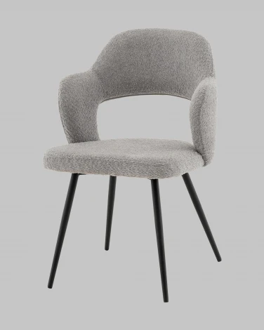 Стул Роккиана букле светло-серый Stool Group арт.УТ000041358