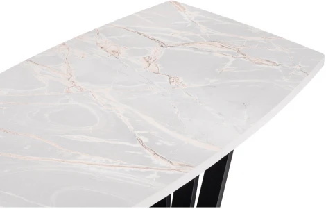 Кухонный стол Woodville Эудес (Металл/ЛДСП, Черный) 551079