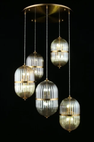 Подвесной светильник Aployt Ludovica APL.860.06.30 (220V, на проводе, круглые)