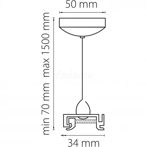 Подвесной комплект Lightstar Barra 504177