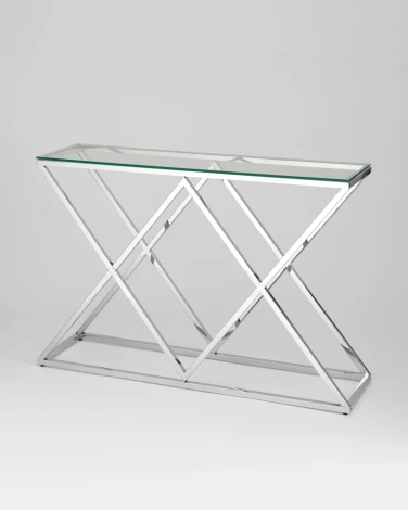 Консоль Stool Group ИНСИГНИЯ 115*30 серебро УТ000001502