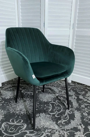 Стул ALABAMA BLUVEL-78 GREEN, велюр