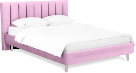 Кровать Queen II Sofia L 1600 ОГОГО (арт.577473), (Ткань/Сиреневый)