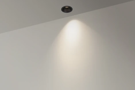 Точечный встраиваемый светильник Arte Lamp Ducre Mini A7093PL-1BK (220V, круглые)
