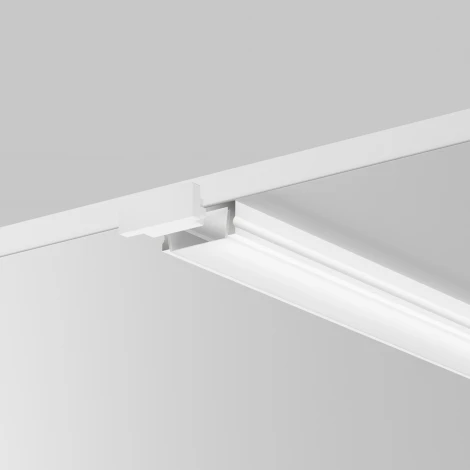 Алюминиевый профиль накладной 15x6, белый, 2 м, ALM-001-W-2M Maytoni 631004