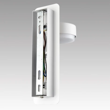 Настенный светильник Lumion Leland 8263/1W металл, белый/дерево GX53 LED 1*7W 220V (выключатель)