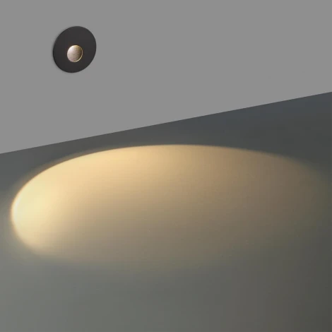 Подсветка для лестниц и ступеней Odeon Light Escala 7165/3WL черный/металл IP20 LED 3W 2700K 220-240V