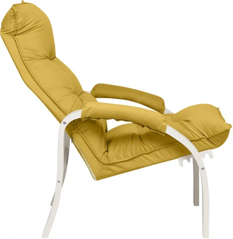 Кресло-трансформер Leset Левада (Фанера,Березовый шпон,Металл,Велюр/Желтый) арт.2500000117220
