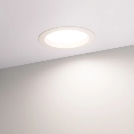 Светильник встраиваемый LED IM-CYCLONE-R200-20W Day4000-MIX (WH, 90 deg) (Arlight, IP40 Металл) 022521(1) (220V)