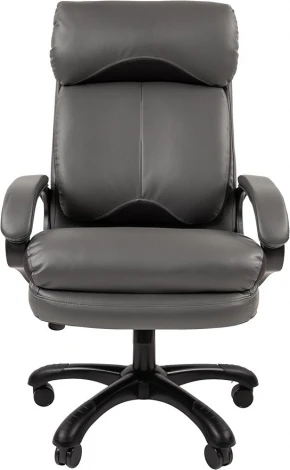 Компьютерное кресло CHAIRMAN 505 (Пластик,Экокожа,Ткань/Серый)