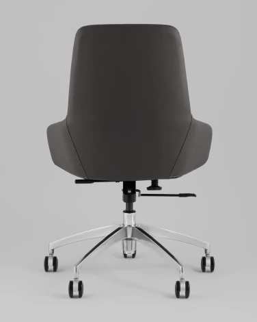 Кресло офисное TopChairs Soulo светло-серый, серый арт.УТ000039420