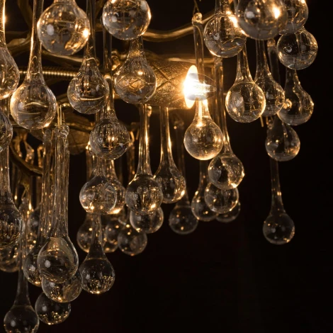 Потолочная люстра на штанге Loft It Coral 10351/460C AB (220V, ветки)