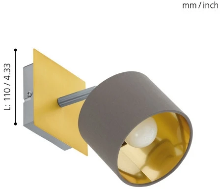 Настенный светильник Eglo Valbiano 97536 (220V, круглые)