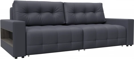 Диван прямой с полками Лига-053 НПБ Лига Диванов (Экокожа) арт.128898