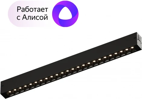 Трековый светильник Denkirs Smart DK8002-BK (LED, 220V, пульт управления)