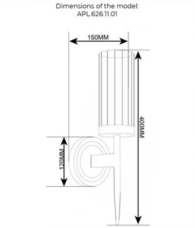 Бра Aployt Klaris APL.626.11.01 (220V)