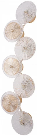 Бра светодиодное Arte Milano AM-1252B 7.1252B.D250.H800.LED G (220V, круглые)