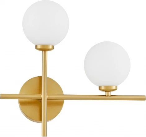 Настенный светильник Lumina Deco Marsiada LDW 6033N-2 RT MD (220V, шарики, асимметрия)