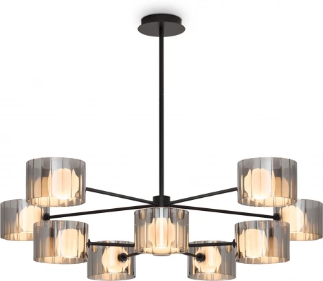 Потолочная люстра на штанге Freya Flight FR5544CL-10B (220V)