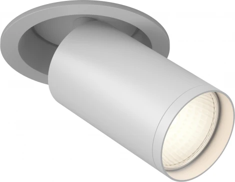Встраиваемый светильник FOCUS S GU10 1x10Вт Maytoni Technical C048CL-U-1W (220V, круглые)