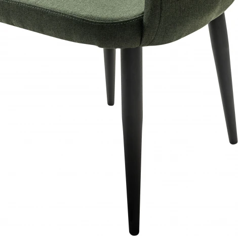 Кресло Ledger темно-зеленый/черный R-Home арт.410124120h_Dark_Green_черный