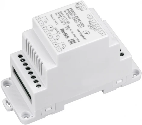 Усилитель SMART-RGBW-DIN (12-36V, 4x5A) (IP20 Пластик) 025169 Arlight