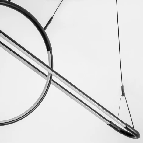 Подвесной светильник Favourite Spillet 4587-12P (LED, 220V, на проводе, кольцо)