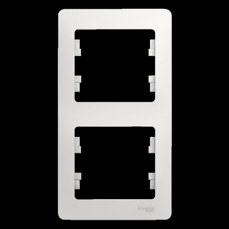 Рамка на 2 поста (белый) Systeme Electric GSL000106