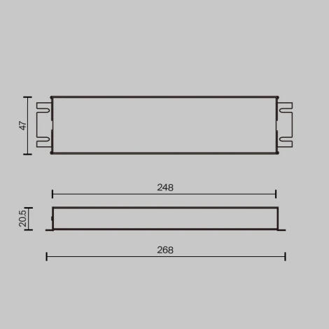 Источник напряжения Triac 24В 150Вт Maytoni 734003